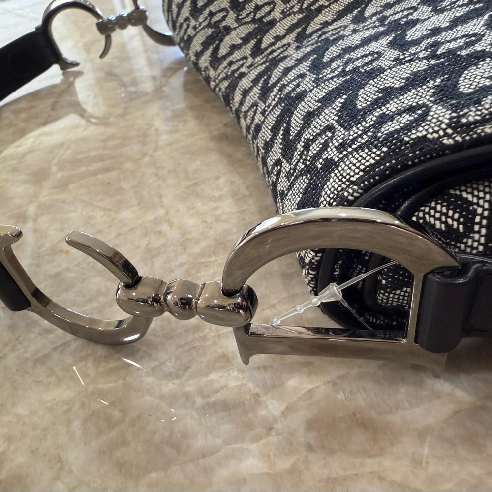 Christian Dior Oblique Vintage Saddle Bag - Picture 5 of 11